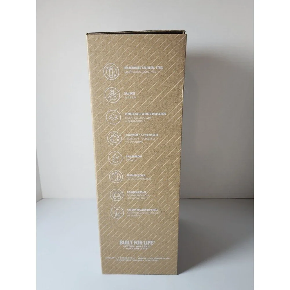 Stanley Quencher Flowstate H2.0 Tumbler 40 Oz Orange NIB
